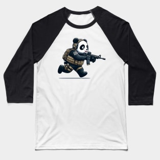 Tactical Panda Baseball T-Shirt